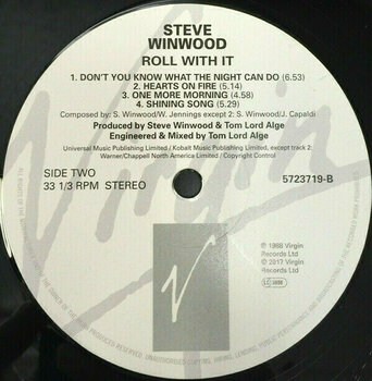 LP Steve Winwood - Roll With It (LP) - 4