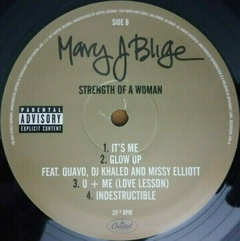 Vinyl Record Mary J. Blige - Strength Of A Woman (2 LP) - 6