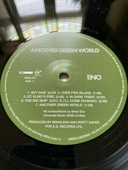 Vinyl Record Brian Eno - Another Green World (LP) - 2