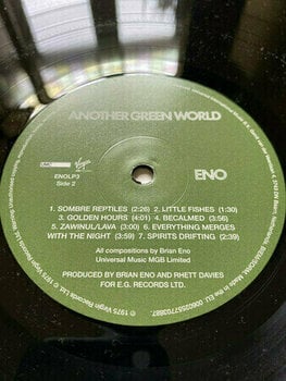 LP Brian Eno - Another Green World (LP) - 3