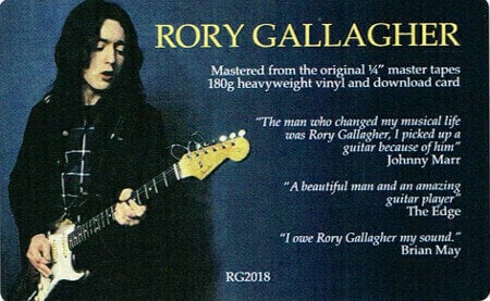 Vinyylilevy Rory Gallagher - Blueprint (Remastered) (LP) - 7