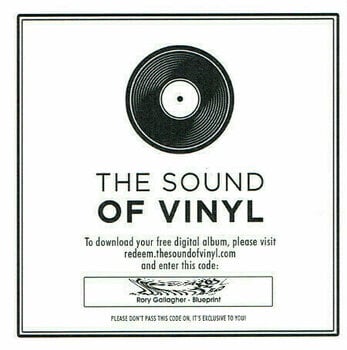 Грамофонна плоча Rory Gallagher - Blueprint (Remastered) (LP) - 8