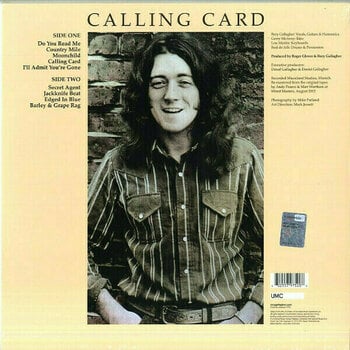 Vinylplade Rory Gallagher - Calling Card (Remastered) (LP) - 2