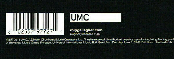 Schallplatte Rory Gallagher - Stage Struck (Remastered) (LP) - 9