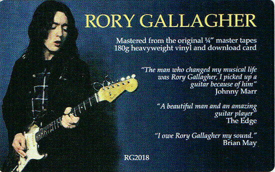 Disque vinyle Rory Gallagher - Tattoo (Remastered) (LP) - 6