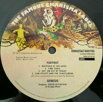 Schallplatte Genesis - Foxtrot (LP) - 4