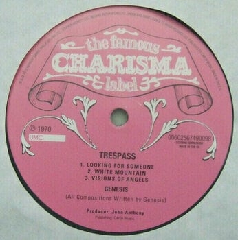 Vinyl Record Genesis - Trespass (LP) - 2