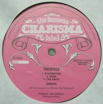Vinylplade Genesis - Trespass (LP) - 3