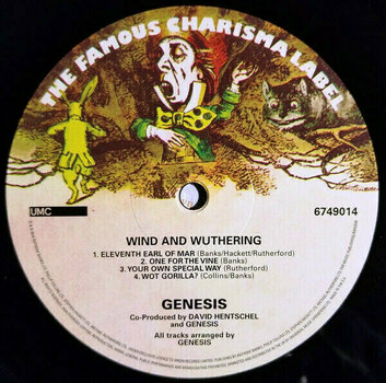 Vinyl Record Genesis - Wind And Wuthering (Remastered) (LP) - 2