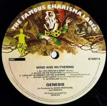 Hanglemez Genesis - Wind And Wuthering (Remastered) (LP) - 3