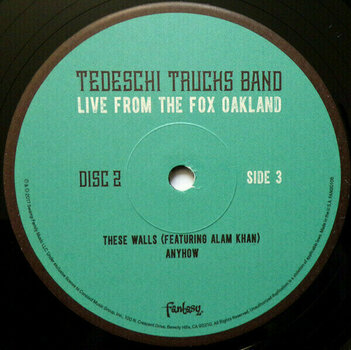 Vinyl Record Tedeschi Trucks Band - Live From The Fox Oakland (3 LP) - 9