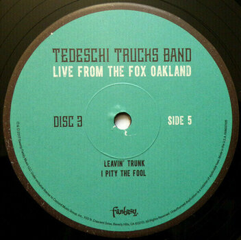 Disc de vinil Tedeschi Trucks Band - Live From The Fox Oakland (3 LP) - 11