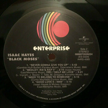Disque vinyle Isaac Hayes - Black Moses (Deluxe Edition) (2 LP) - 7