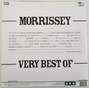 Disque vinyle Morrissey - The Very Best Of (Limited Edition) (2 LP) - 2