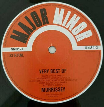 Disque vinyle Morrissey - The Very Best Of (Limited Edition) (2 LP) - 12