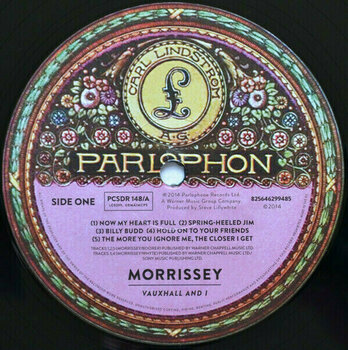Vinyl Record Morrissey - Vauxhall And I (20th Anniversary Edition) (LP) - 2