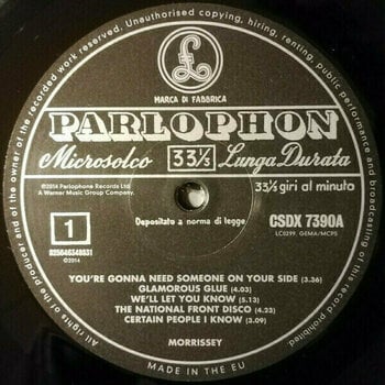 Disc de vinil Morrissey - Your Arsenal (Reissue) (Remastered) (LP) - 3