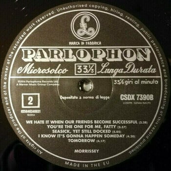 Disc de vinil Morrissey - Your Arsenal (Reissue) (Remastered) (LP) - 4