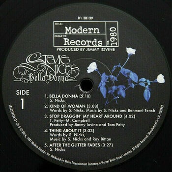 Vinyl Record Stevie Nicks - Bella Donna (Remastered) (LP) - 3