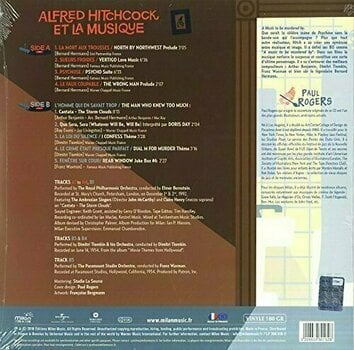 Disque vinyle Alfred Hitchcock - Alfred Hitchcock Et La Musique (LP) - 2