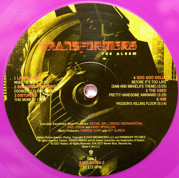 Δίσκος LP Transformers - RSD - The Album (LP) - 2
