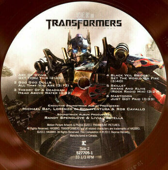 Disco de vinil Transformers - RSD - Dark Of The Moon (LP) - 3