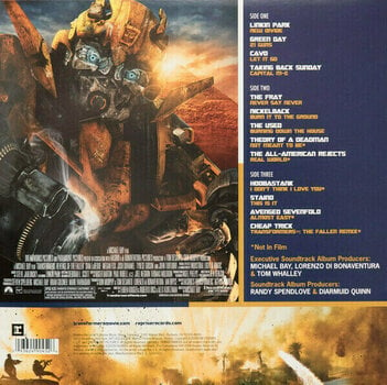 LP deska Transformers - RSD - Revenge Of The Fallen - The Album (2 LP) - 2