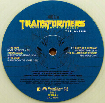 Vinyl Record Transformers - RSD - Revenge Of The Fallen - The Album (2 LP) - 6