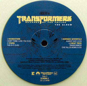 Disco de vinil Transformers - RSD - Revenge Of The Fallen - The Album (2 LP) - 7