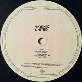Vinyl Record Phoenix - United (LP) - 2
