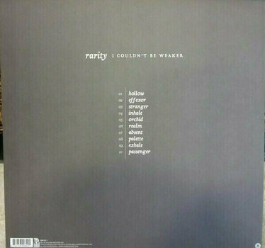 Schallplatte Rarity - I Couldn't Be Weaker (LP) - 2