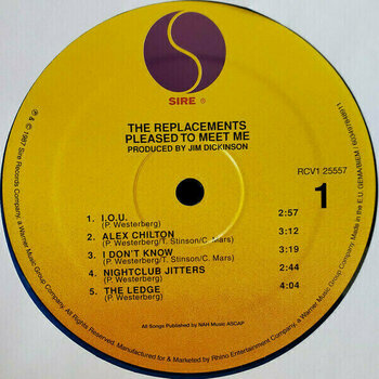 Disque vinyle The Replacements - Pleased To Meet Me (LP) - 7