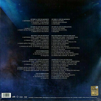 Vinyylilevy Saxon - Let Me Feel Your Power (2 LP + Blu-Ray + 2 CD) - 2