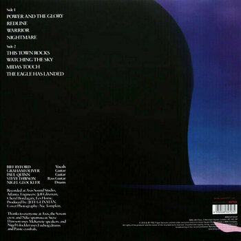 Vinyl Record Saxon - Power & The Glory (LP) - 2