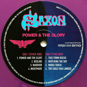 LP Saxon - Power & The Glory (LP) - 4