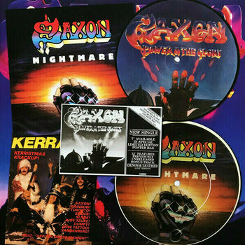 Vinyl Record Saxon - Power & The Glory (LP) - 6