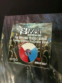 Vinyl Record Saxon - Rock The Nations (LP) - 3