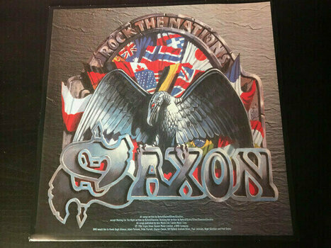 Vinyl Record Saxon - Rock The Nations (LP) - 5