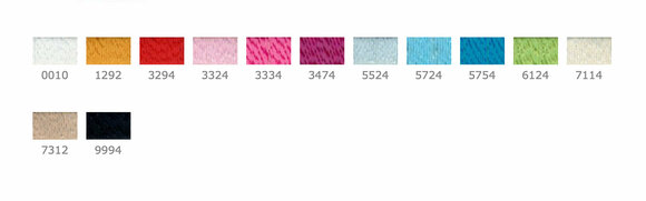 Fios para tricotar Nitarna Ceska Trebova Silva 3334 Neon Pink - 2