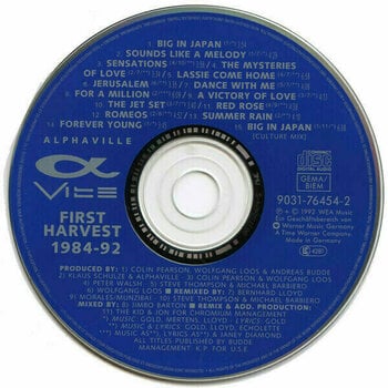 CD de música Alphaville - First Harvest 1984-92 (CD) - 2
