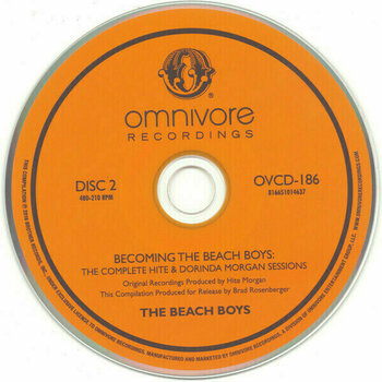 Music CD The Beach Boys - Becoming The Beach Boys: The Complete Hite & Dorinda Morgan Sessions (2 CD) - 4