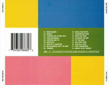 Glazbene CD Blur - The Best Of (CD) - 3