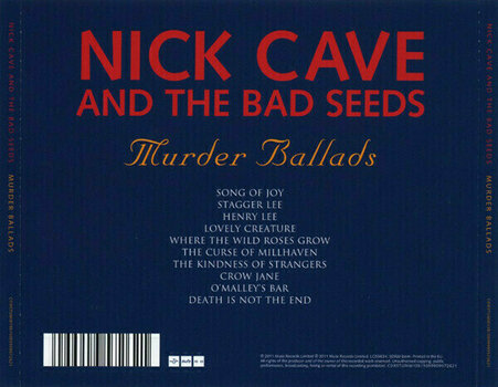 Music CD Nick Cave & The Bad Seeds - Murder Ballads (Remastered) (CD) - 2