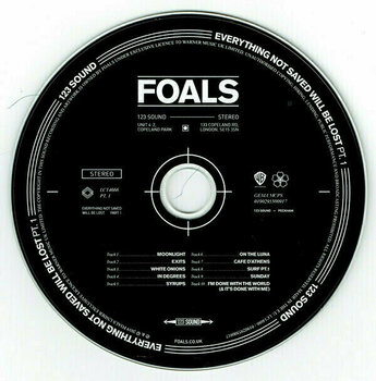 Glazbene CD Foals - Everything Not Saved Will Be Lost Part 1 (CD) - 2