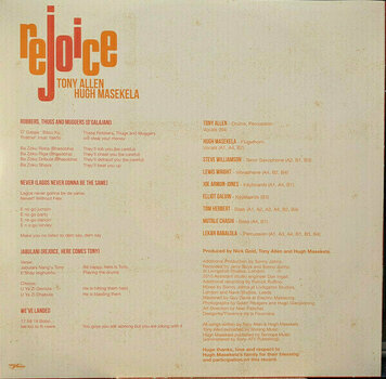 Disque vinyle Tony Allen & Hugh Masekela - Rejoice (LP) - 4