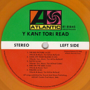 Płyta winylowa Tori Amos - Y Kant Tori Read (RSD) (Orange Vinyl) (LP) - 3