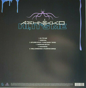 Vinylplade Ashnikko - Hi, It's Me (Maxi Vinyl, Blue Vinyl) (LP) - 2