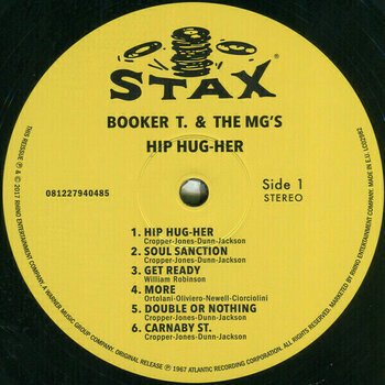 Vinüülplaat Booker T. & The MG's - Hip Hug-Her (LP) - 3