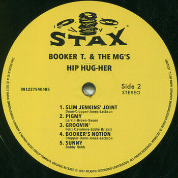 Vinüülplaat Booker T. & The MG's - Hip Hug-Her (LP) - 4