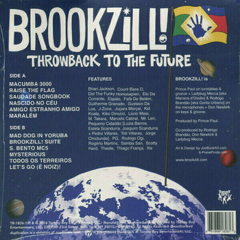 Vinyl Record BROOKZILL! - Throwback To The Future (LP) - 4